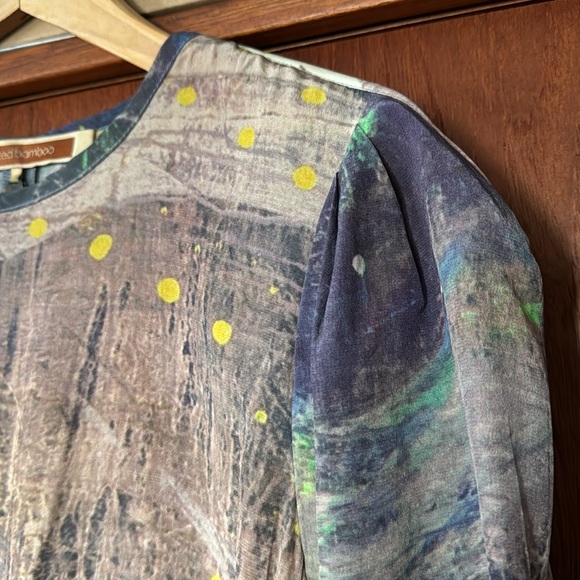 United Bamboo 3/4 sleeves knee-length soft silk dress (I’m 5’3”). - Picture 13 of 16